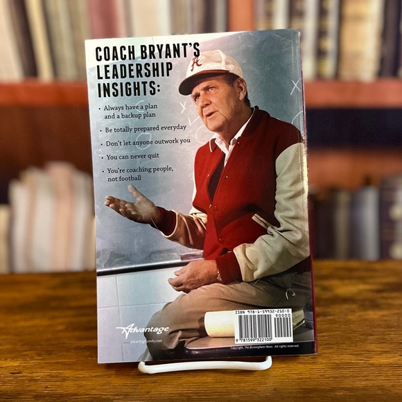 Bear Bryant on Leadership: Life Lessons by Pat Williams ISBN: 9781599322100 - Picture 2 of 7